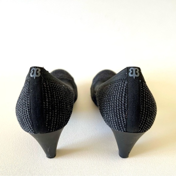 Betabrand Shoes Late To The Gate Heels Pumps Slip On Black Comfort Classic 8.5 - Picture 8 of 14